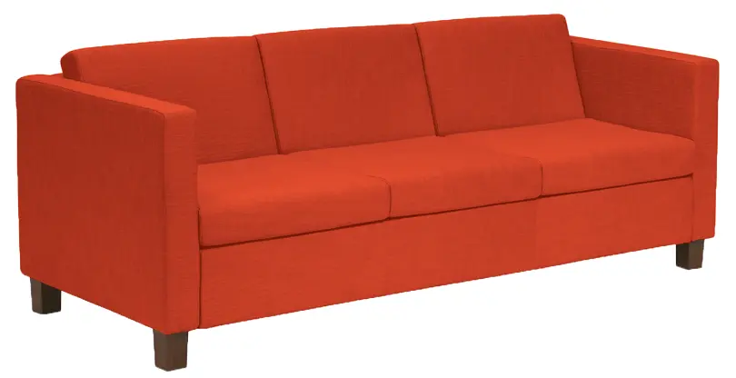 BOGA - 3 sedací souprava, látka BONDAI BN1 (4004) - látka cihlová